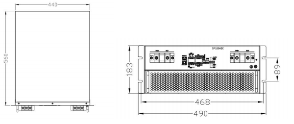 100KW 非隔離 雙向DCDC 模塊